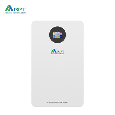 ระบบเก็บพลังงานจากแบตเตอรี่ลิตিয়ামไอออนติดผนัง (5kWh/10kWh) พร้อมจอวง